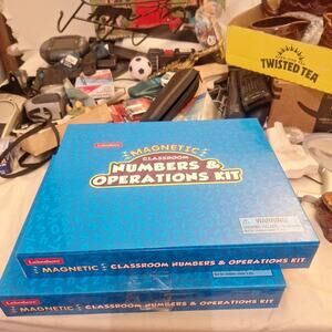 Lakeshore Classroom Magnetic Numbers And Operations Kit 2 Sets - See Description